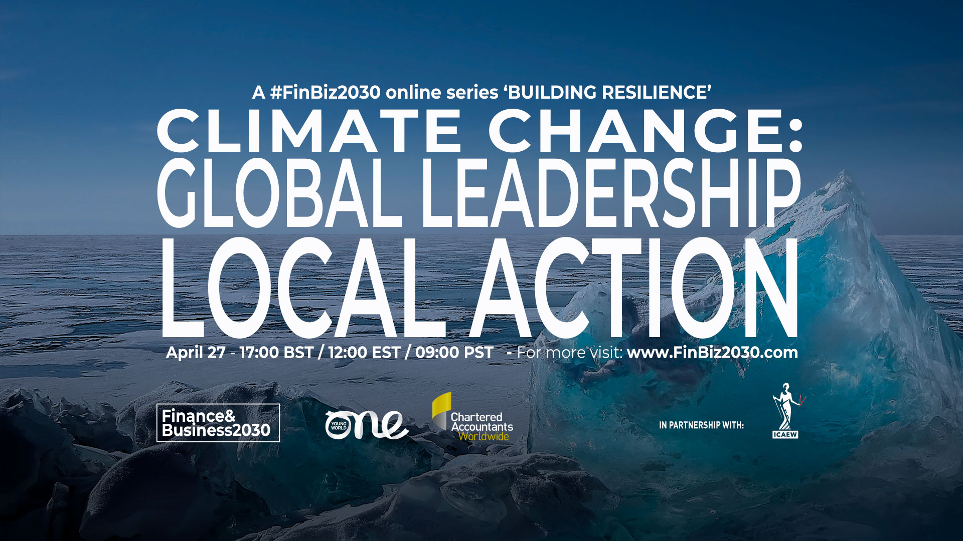 FinBiz2030 Climate change Global leadership LocalAction
