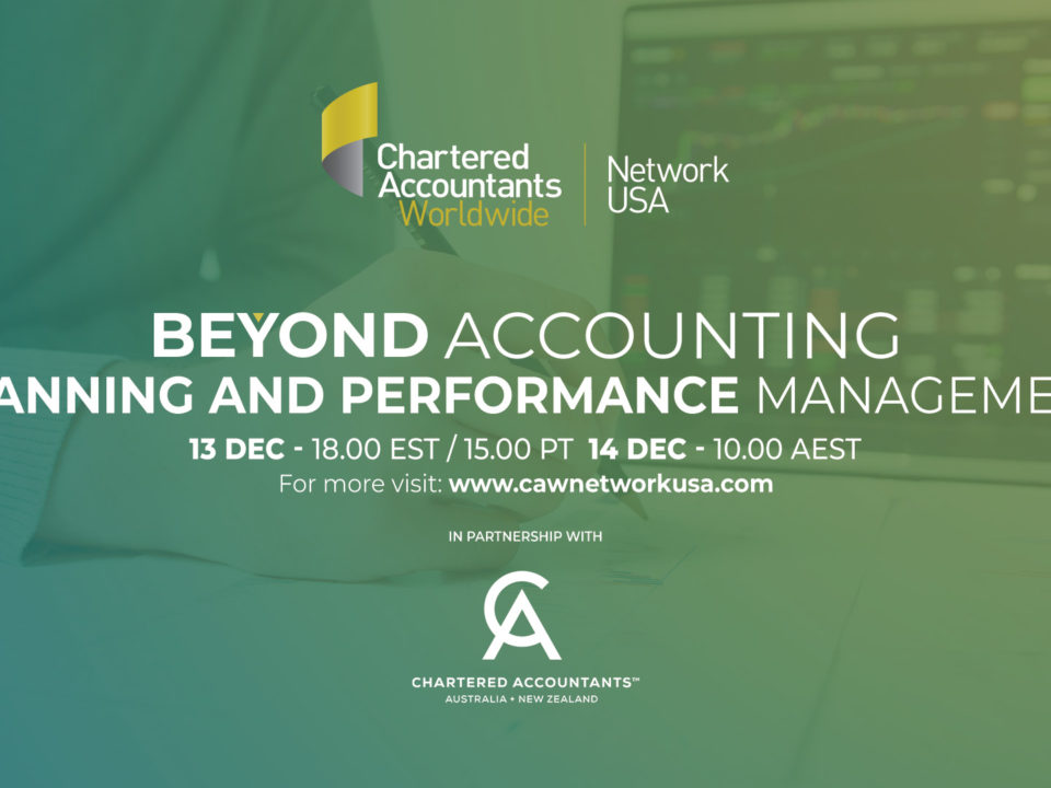 Beyond Accounting – Planning and Performance Management