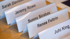 Think Tank Nameplates